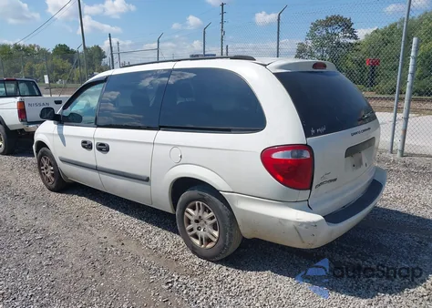 2006 Dodge Grand Caravan Se из США, поврежденный, VIN 1D4GP24R16B635551